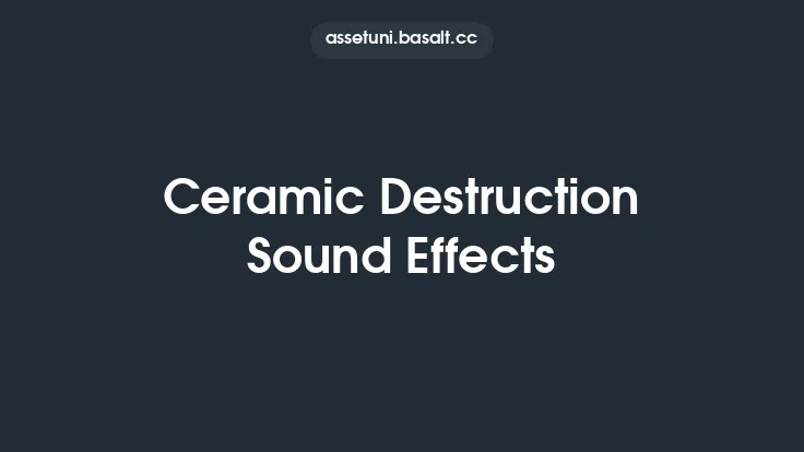 Ceramic Destruction Sound Effects Thumbnail