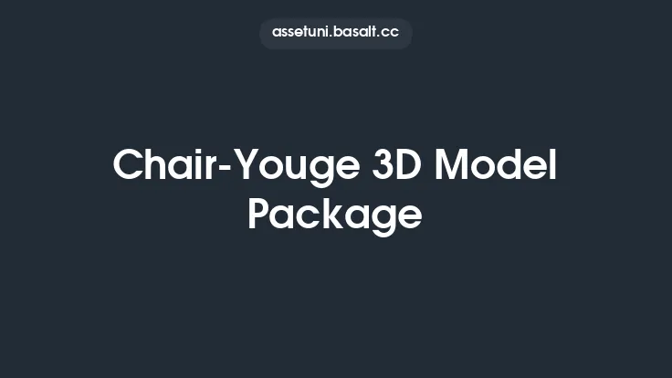 Chair-Youge 3D Model Package Thumbnail