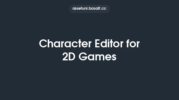 Character Editor for 2D Games Thumbnail