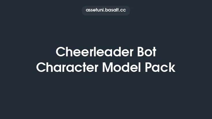 Cheerleader Bot Character Model Pack Thumbnail