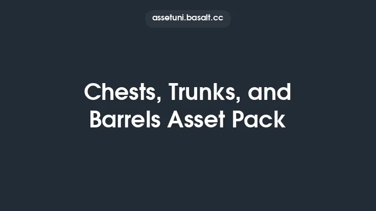Chests, Trunks, and Barrels Asset Pack Thumbnail