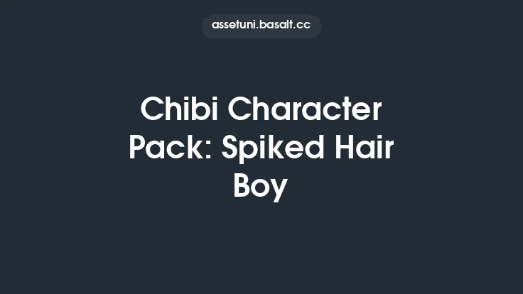 Chibi Character Pack: Spiked Hair Boy Thumbnail