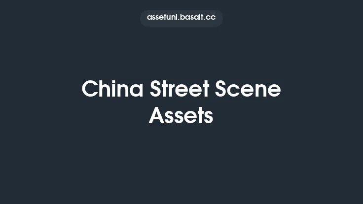 China Street Scene Assets Thumbnail