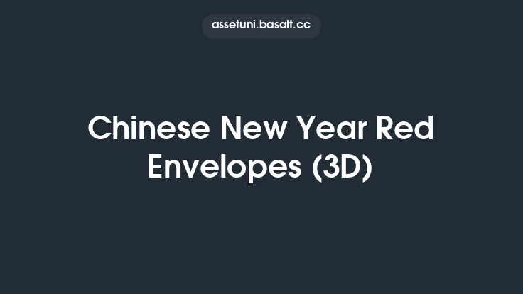 Chinese New Year Red Envelopes (3D) Thumbnail