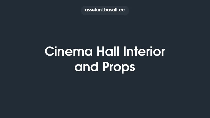 Cinema Hall Interior and Props Thumbnail