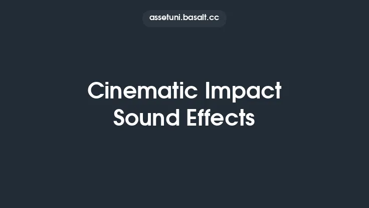 Cinematic Impact Sound Effects Thumbnail