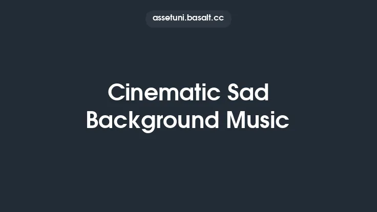 Cinematic Sad Background Music Thumbnail