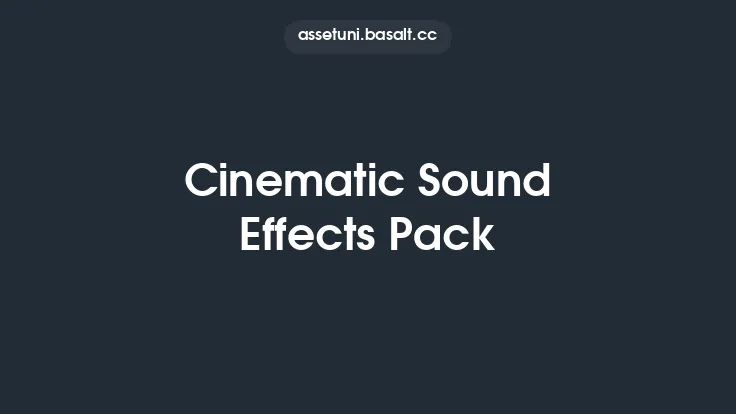 Cinematic Sound Effects Pack Thumbnail