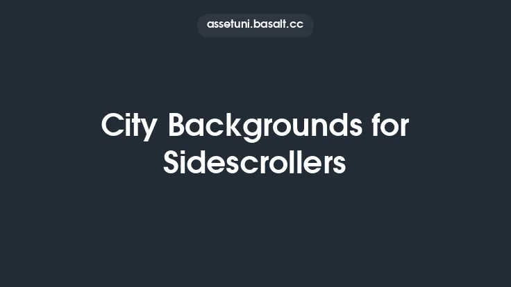 City Backgrounds for Sidescrollers Thumbnail