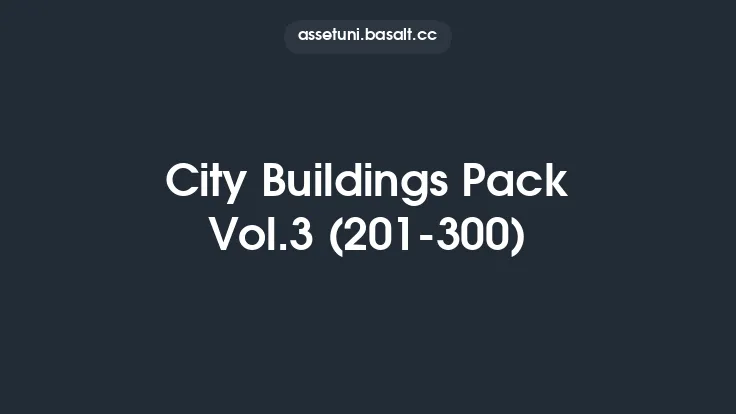 City Buildings Pack Vol.3 (201-300) Thumbnail