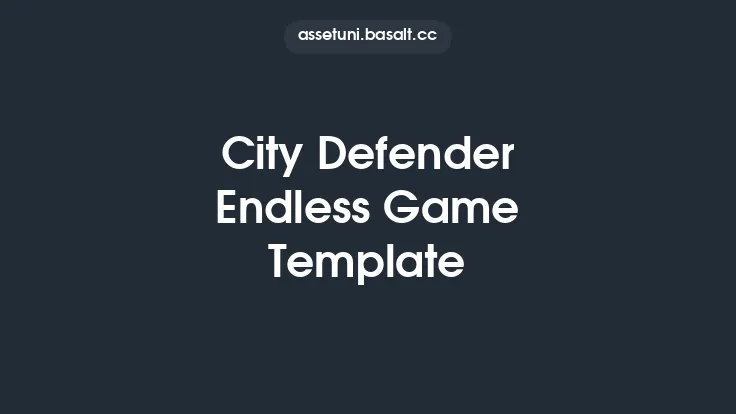 City Defender Endless Game Template Thumbnail