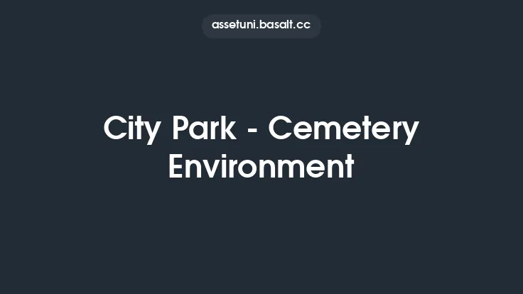 City Park - Cemetery Environment Thumbnail