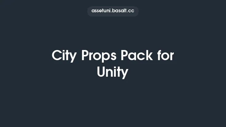 City Props Pack for Unity Thumbnail