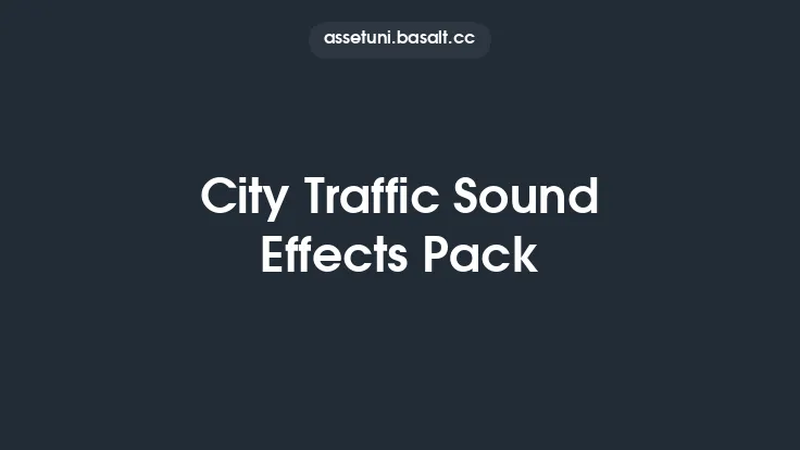 City Traffic Sound Effects Pack Thumbnail