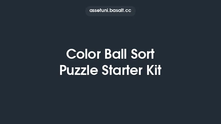 Color Ball Sort Puzzle Starter Kit Thumbnail