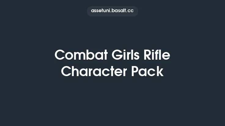 Combat Girls Rifle Character Pack Thumbnail