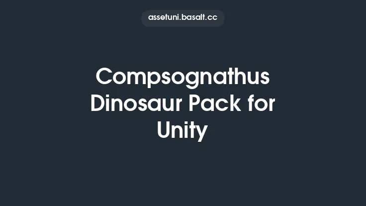 Compsognathus Dinosaur Pack for Unity Thumbnail