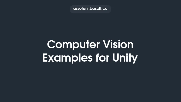 Computer Vision Examples for Unity Thumbnail