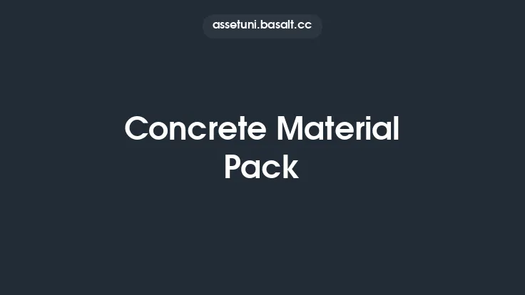 Concrete Material Pack Thumbnail