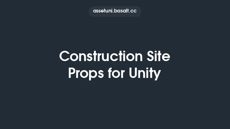 Construction Site Props for Unity Thumbnail