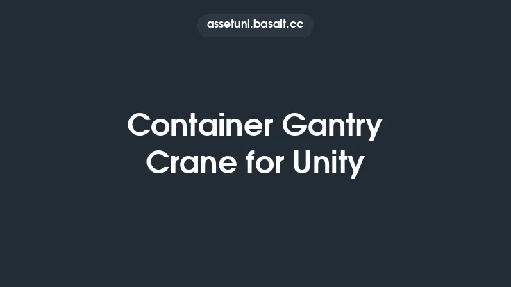 Container Gantry Crane for Unity Thumbnail
