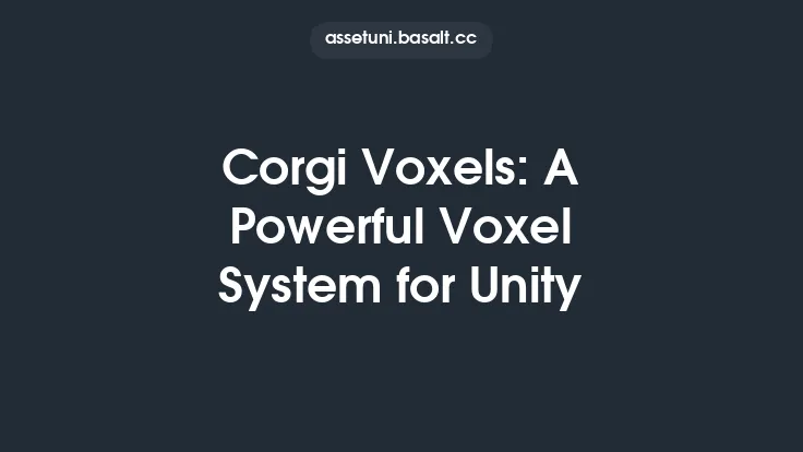 Corgi Voxels: A Powerful Voxel System for Unity Thumbnail
