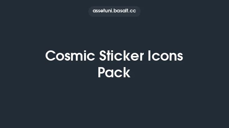 Cosmic Sticker Icons Pack Thumbnail