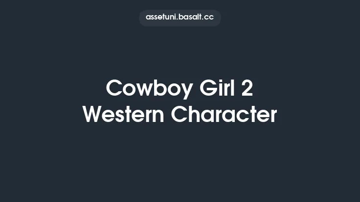 Cowboy Girl 2 Western Character Thumbnail