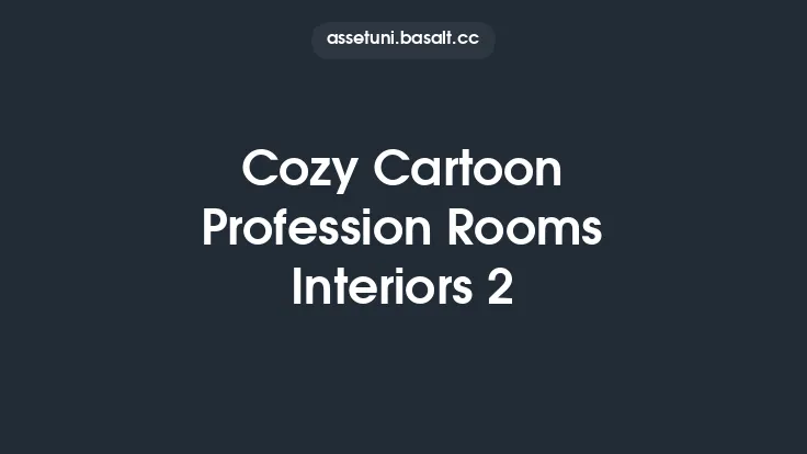Cozy Cartoon Profession Rooms Interiors 2 Thumbnail