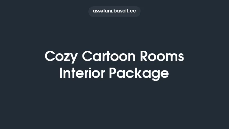 Cozy Cartoon Rooms Interior Package Thumbnail