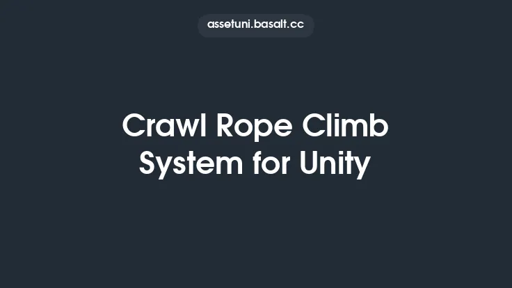 Crawl Rope Climb System for Unity Thumbnail