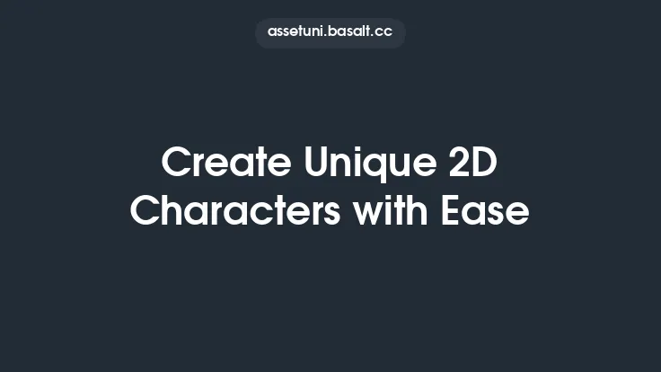 Create Unique 2D Characters with Ease Thumbnail