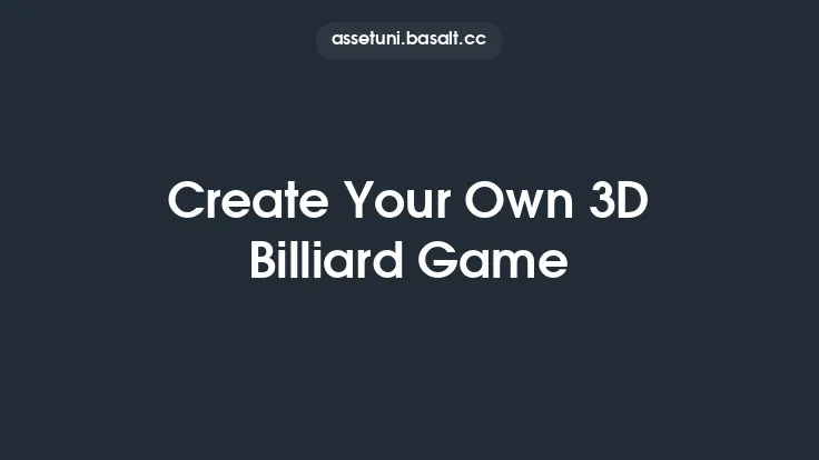 Create Your Own 3D Billiard Game Thumbnail