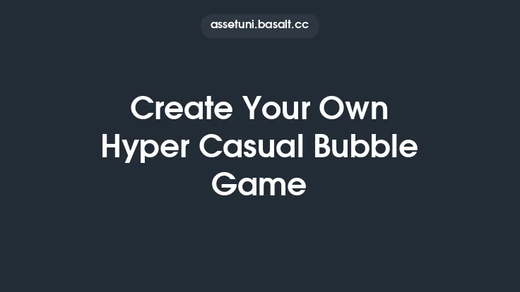 Create Your Own Hyper Casual Bubble Game Thumbnail