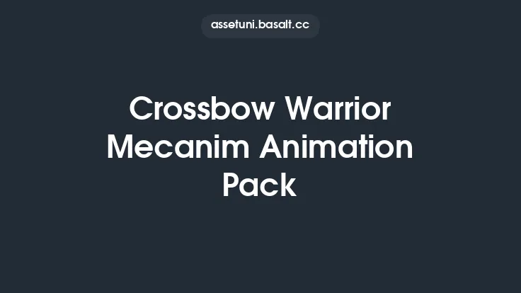 Crossbow Warrior Mecanim Animation Pack Thumbnail