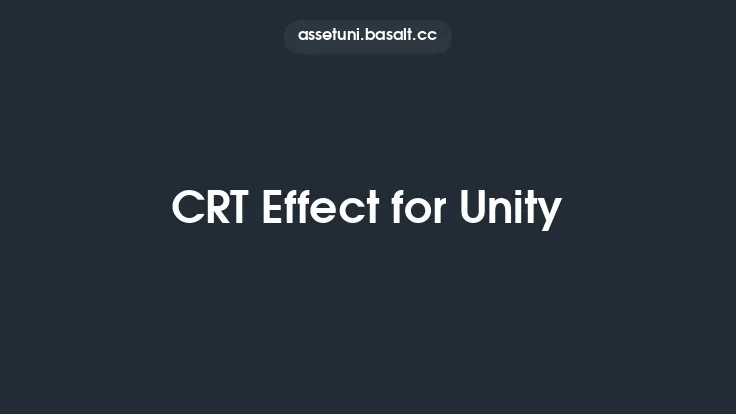 CRT Effect for Unity Thumbnail
