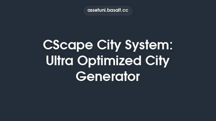 CScape City System: Ultra Optimized City Generator Thumbnail
