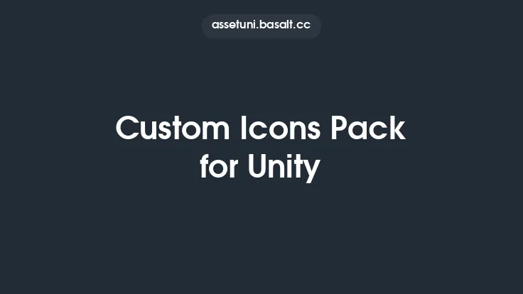 Custom Icons Pack for Unity Thumbnail