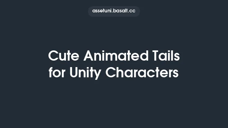 Cute Animated Tails for Unity Characters Thumbnail