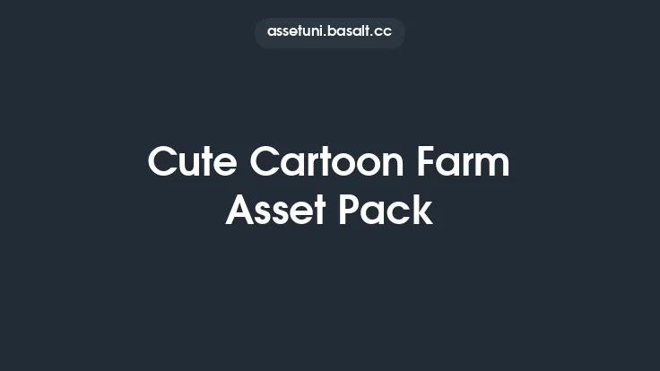 Cute Cartoon Farm Asset Pack Thumbnail