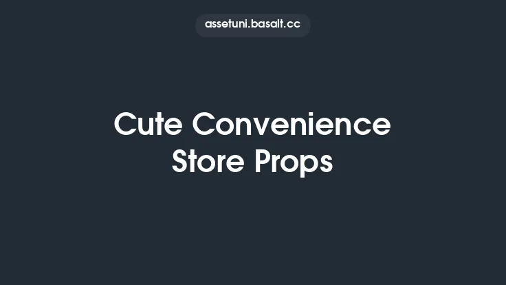 Cute Convenience Store Props Thumbnail