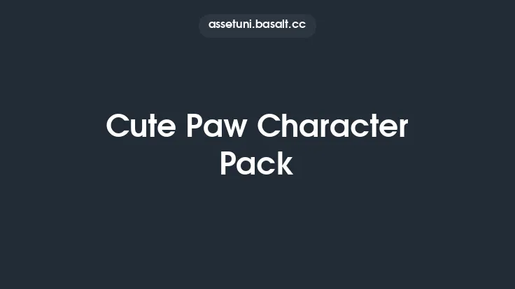 Cute Paw Character Pack Thumbnail