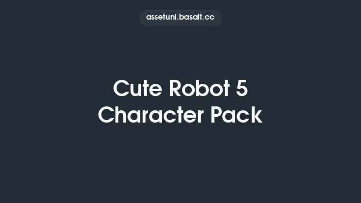 Cute Robot 5 Character Pack Thumbnail