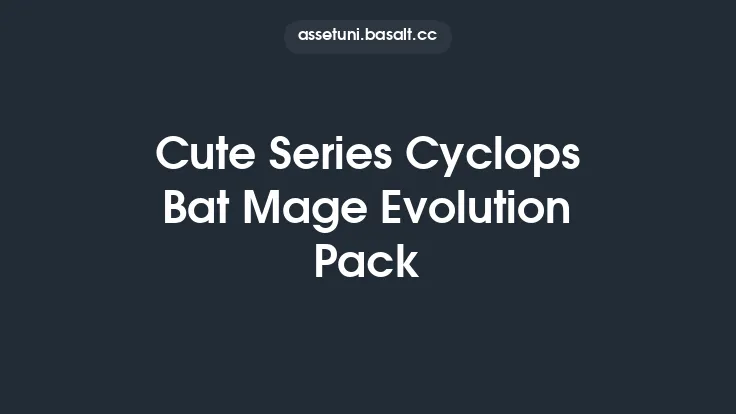 Cute Series Cyclops Bat Mage Evolution Pack Thumbnail