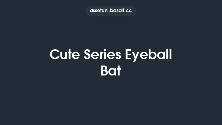 Cute Series Eyeball Bat Thumbnail