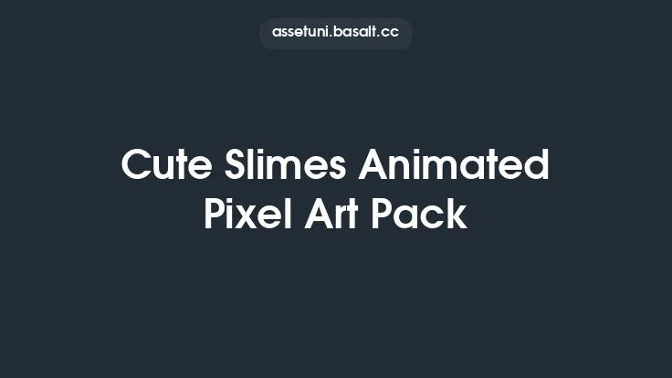 Cute Slimes Animated Pixel Art Pack Thumbnail
