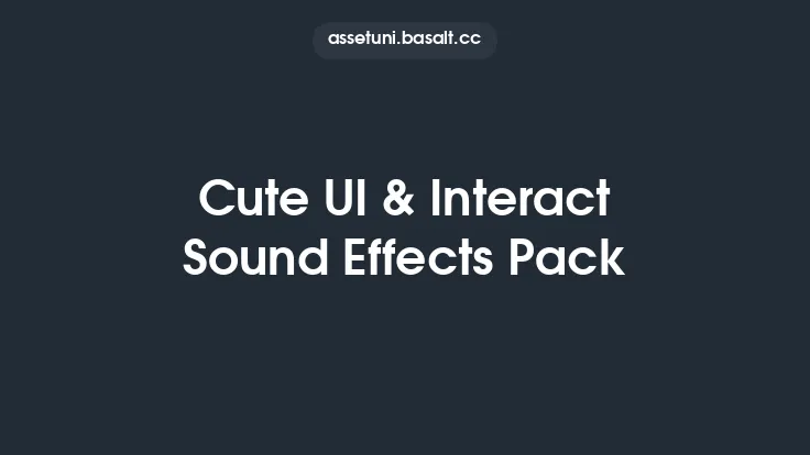 Cute UI & Interact Sound Effects Pack Thumbnail