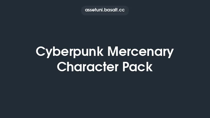 Cyberpunk Mercenary Character Pack Thumbnail