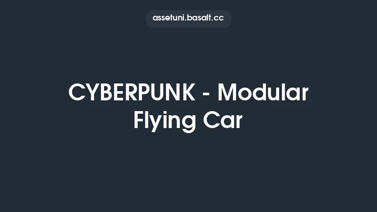 CYBERPUNK - Modular Flying Car Thumbnail