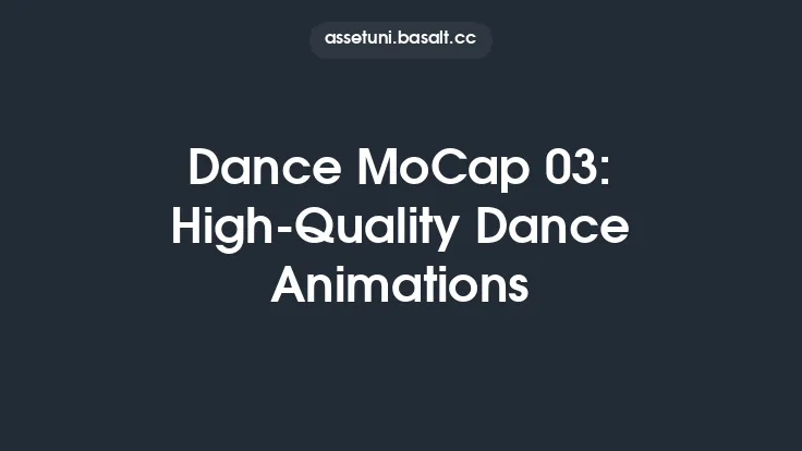 Dance MoCap 03: High-Quality Dance Animations Thumbnail